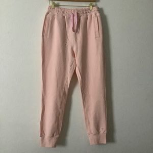 New IVL Collective Rose Quartz Terry Jogger Size 8